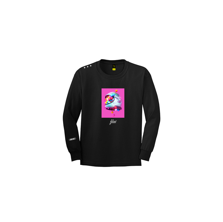 Candy Helmet Long Sleeve | BLACK | ASTROFASHION