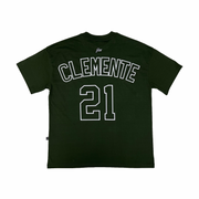 CLEMENTE 21 | OVERSIZE  | OLIVE  | WHITE