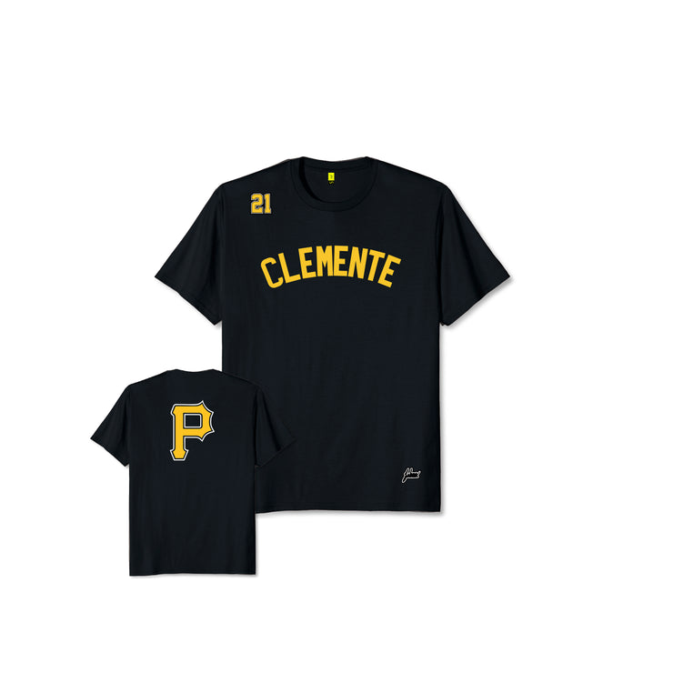 Clemente P | Tee | Blk Yellow White | Clemente Honor
